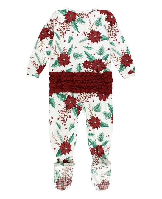 RuffleButts Ruffle Footed One Piece Pajamas *50% off*