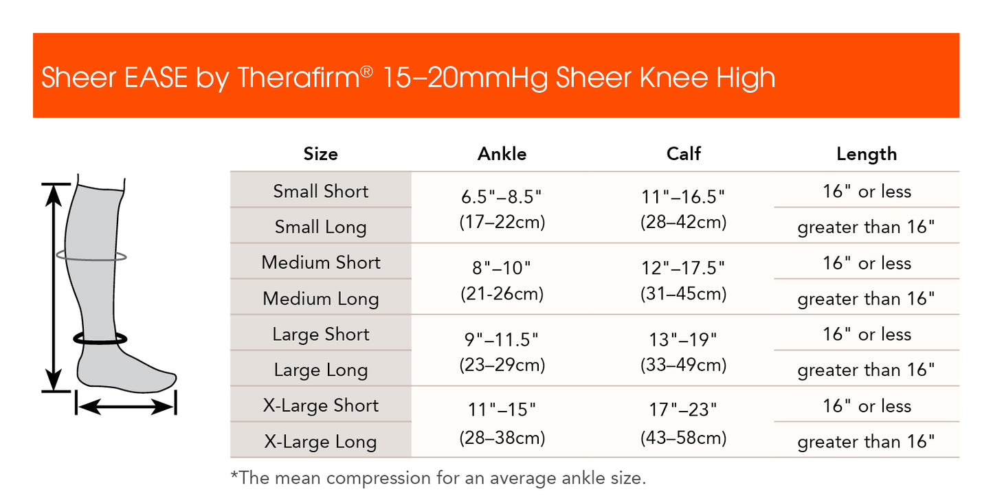 Sheer Ease Open Toe Women's Mild Support Knee High