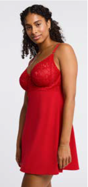 Montelle Intimates Lacy Full Cup Muse Babydoll Set *25% off!*