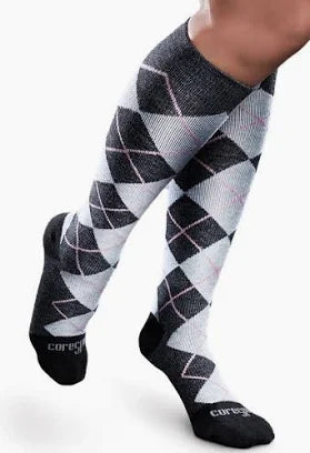 Core Spun Gradient Compression Support Socks for Men and Women