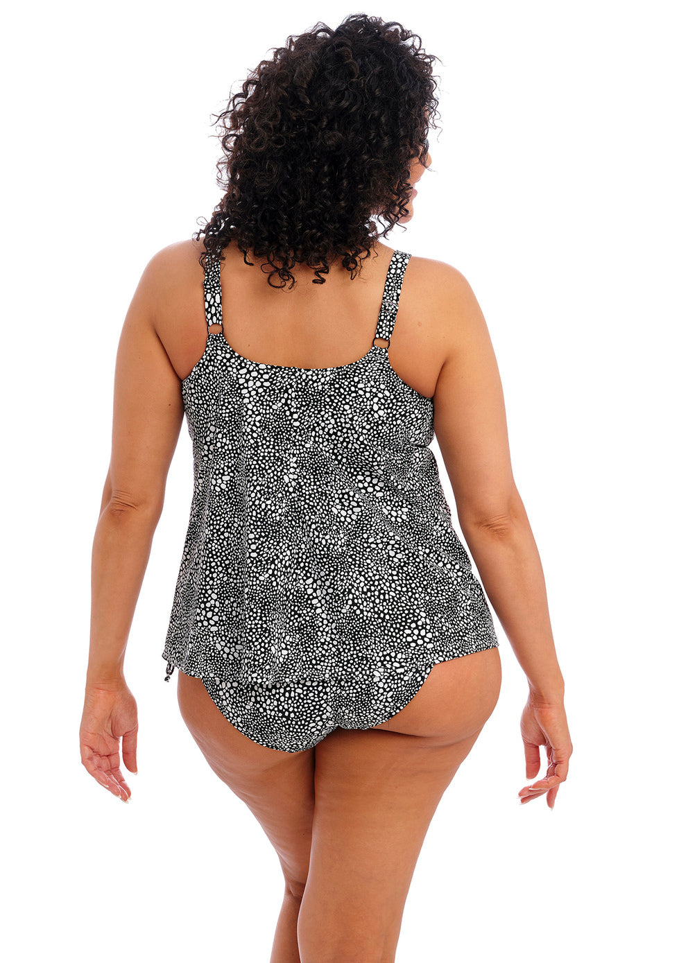 Elomi's Tankini Top in Pebble Cove