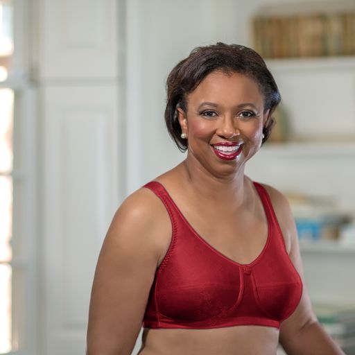 Rose Contour Bra - ABC 103 Rose and Ruby Red – WonderfullyMade