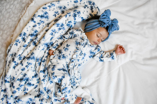 Rockin Royalty Ruffle Zip Footie