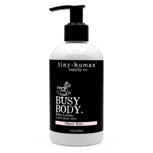 tiny human: Busy Body Baby Lotion