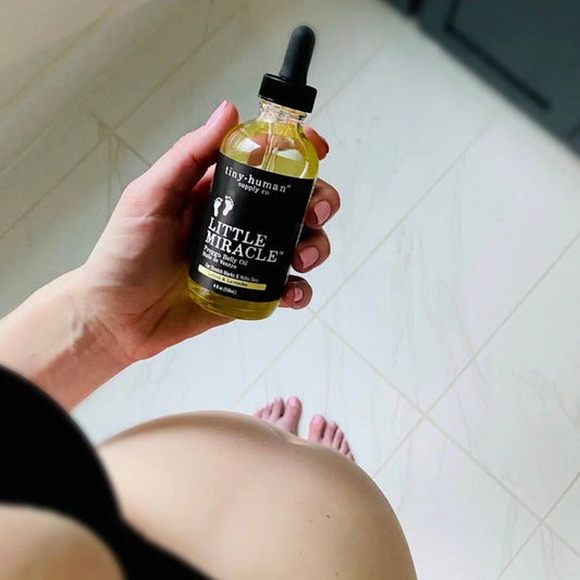 tiny human: Little Miracle Belly Oil- Lemon & Lavender