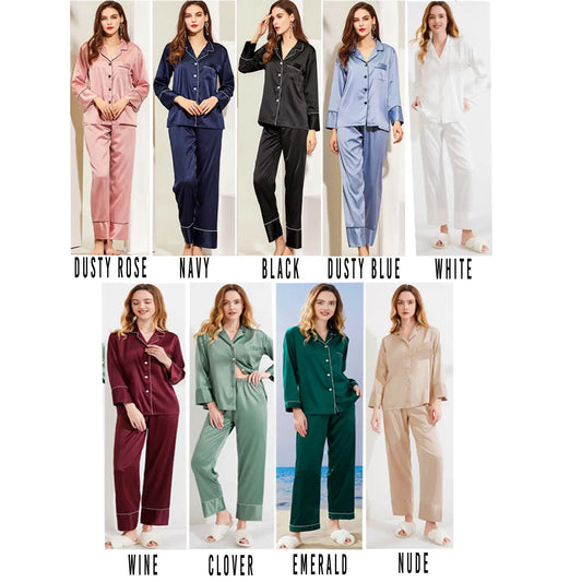 Pajama Sets- Bridesmaid and Sorority- Pants