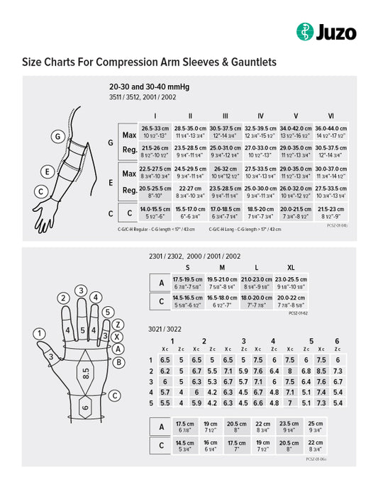 Juzo Seamless Gauntlets