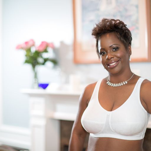 Rose Contour Bra - ABC 103 White